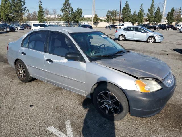 2HGES16511H584223 - 2001 HONDA CIVIC LX SILVER photo 4