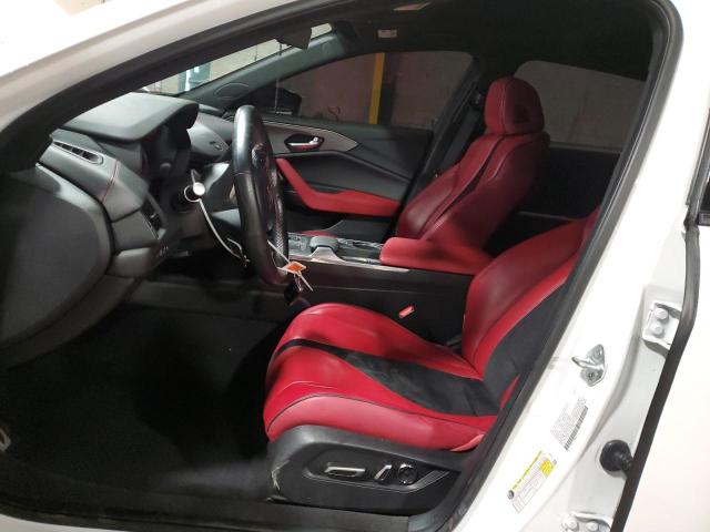 19UUB5F5XMA015666 - 2021 ACURA TLX TECH A WHITE photo 7