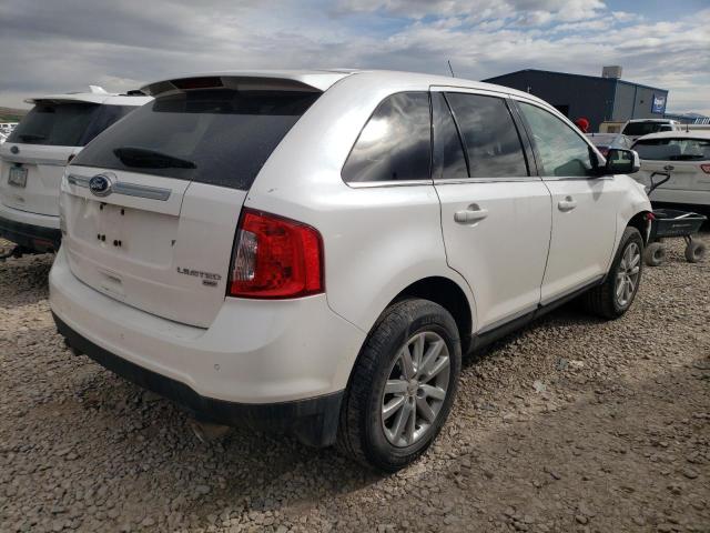 2FMDK4KC4BBA81060 - 2011 FORD EDGE LIMITED WHITE photo 3