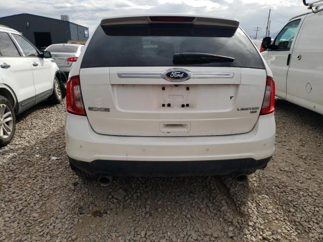 2FMDK4KC4BBA81060 - 2011 FORD EDGE LIMITED WHITE photo 6