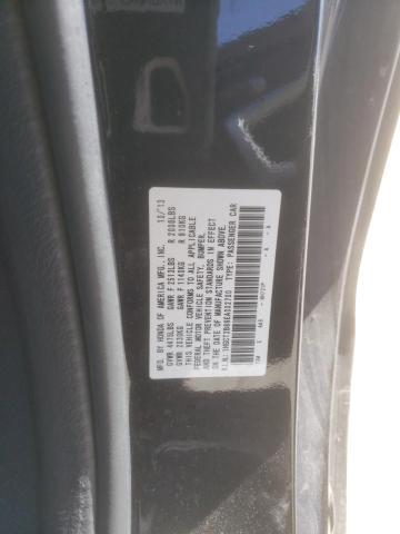 1HGCT2B86EA002700 - 2014 HONDA ACCORD EXL BLACK photo 12