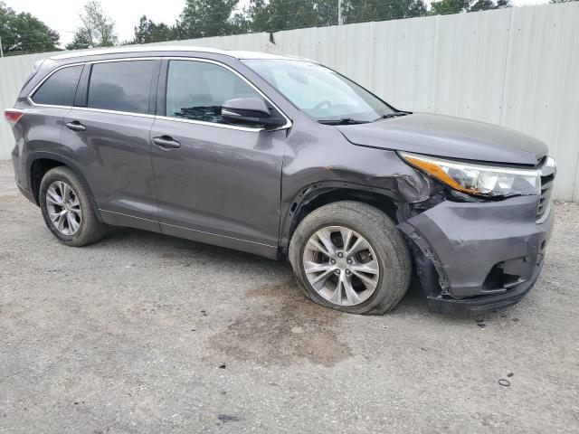 5TDKKRFH4FS083930 - 2015 TOYOTA HIGHLANDER XLE Boz foto 4