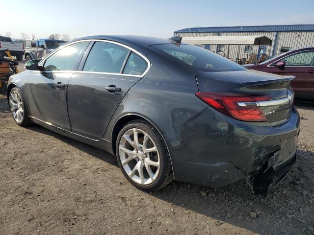 2G4GT5GX1F9285839 - 2015 BUICK REGAL GS GRAY photo 2