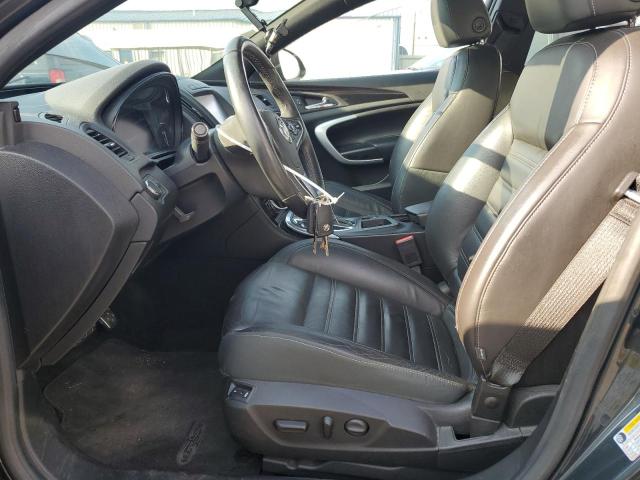 2G4GT5GX1F9285839 - 2015 BUICK REGAL GS GRAY photo 7
