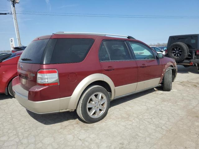 1FMDK07W58GA21494 - 2008 FORD TAURUS X EDDIE BAUER BURGUNDY photo 3