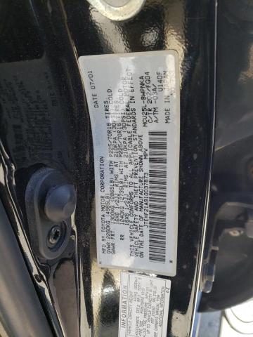 JTEHF21A910037873 - 2001 TOYOTA HIGHLANDER BLACK photo 12