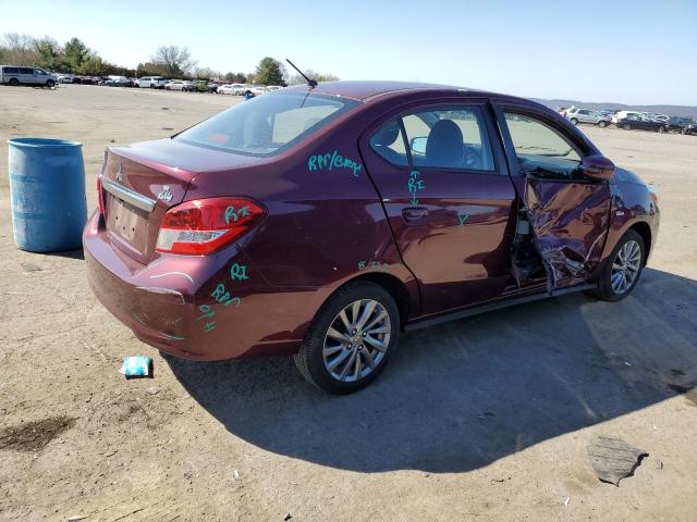 ML32F4FJ6LHF10833 - 2020 MITSUBISHI MIRAGE G4 SE MAROON photo 3