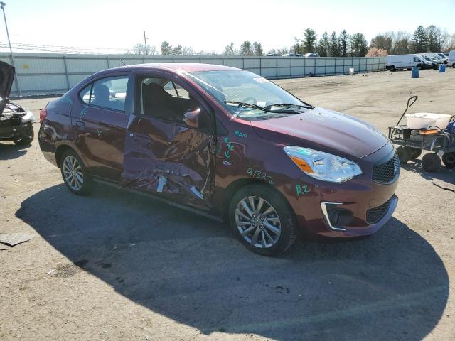 ML32F4FJ6LHF10833 - 2020 MITSUBISHI MIRAGE G4 SE MAROON photo 4