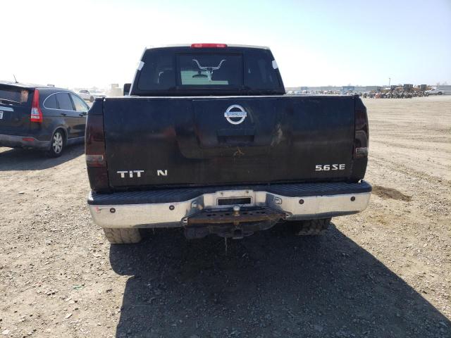 1N6AA07A56N558242 - 2006 NISSAN TITAN XE BLACK photo 6