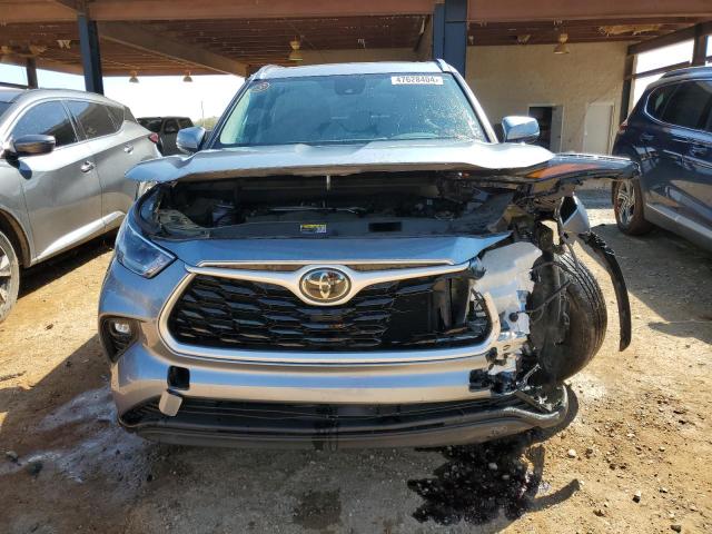 5TDHZRAH7MS042329 - 2021 TOYOTA HIGHLANDER XLE SILVER photo 5