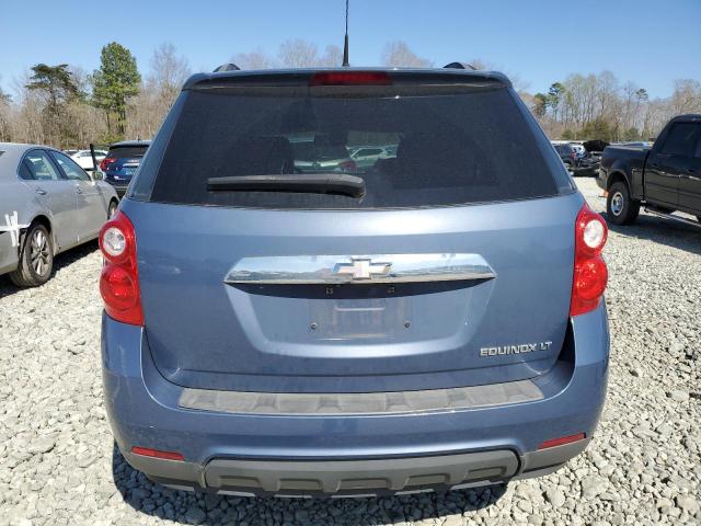 2CNALDEC7B6371085 - 2011 CHEVROLET EQUINOX LT BLUE photo 6