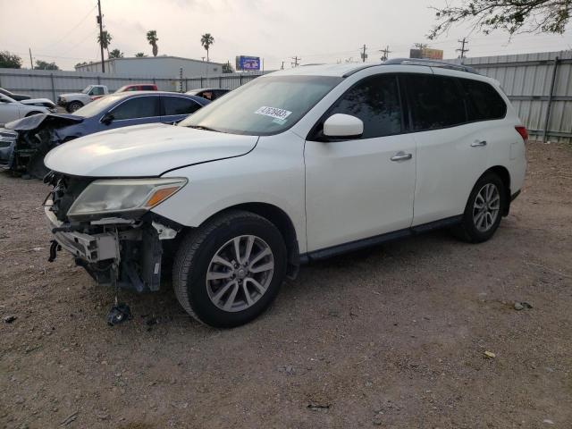 5N1AR2MN8FC609304 - 2015 NISSAN PATHFINDER S 白色 照片 1