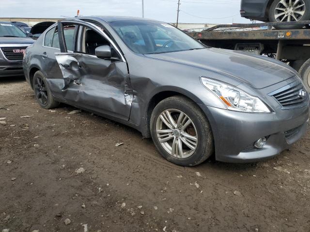 JN1CV6AR2AM456299 - 2010 INFINITI G37 GRAY photo 4