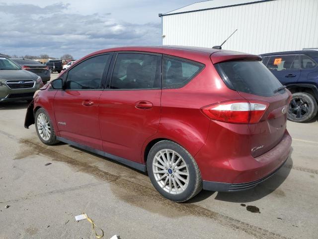 1FADP5AU7EL507274 - 2014 FORD C-MAX SE RED photo 2