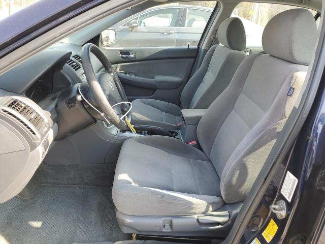 1HGCM56776A161307 - 2006 HONDA ACCORD EX BLUE photo 7