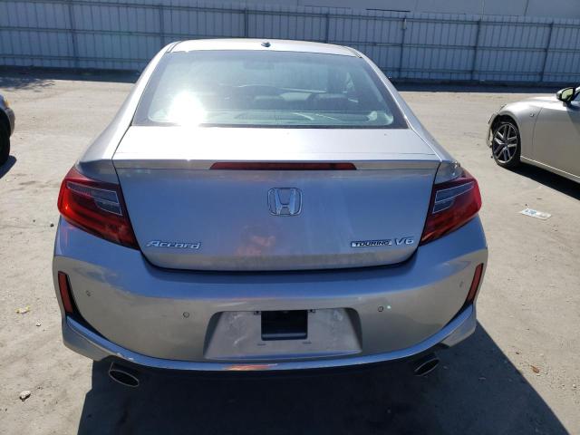 1HGCT2B03GA005938 - 2016 HONDA ACCORD TOURING SILVER photo 6