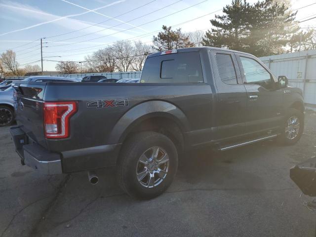 1FTEX1EP8GFD38900 - 2016 FORD F150 SUPER CAB GRAY photo 3