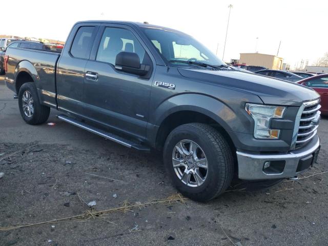 1FTEX1EP8GFD38900 - 2016 FORD F150 SUPER CAB GRAY photo 4