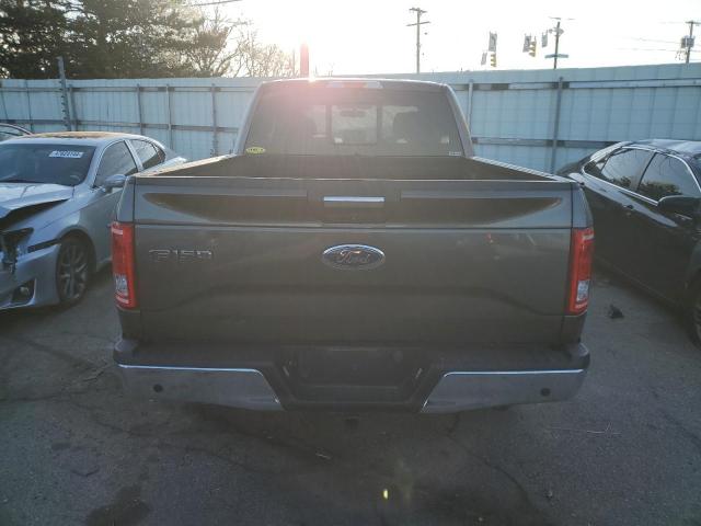 1FTEX1EP8GFD38900 - 2016 FORD F150 SUPER CAB GRAY photo 6