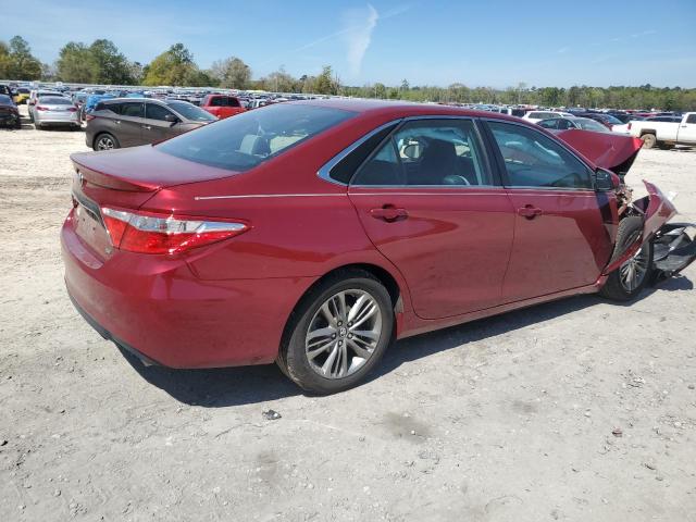 4T1BF1FK0HU757518 - 2017 TOYOTA CAMRY LE RED photo 3