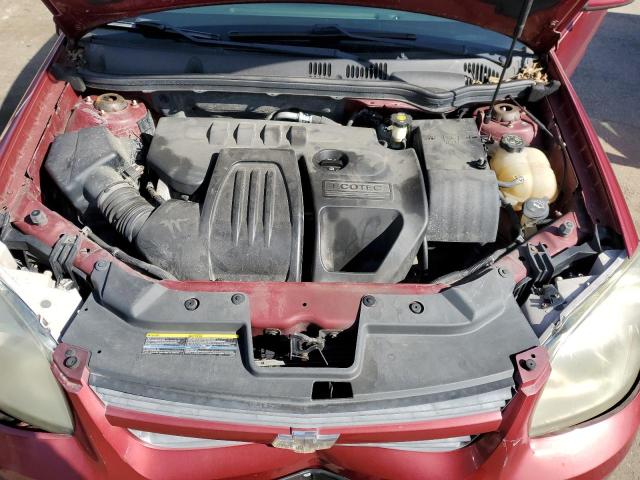 1G1AL18F387197736 - 2008 CHEVROLET COBALT LT BURGUNDY photo 11