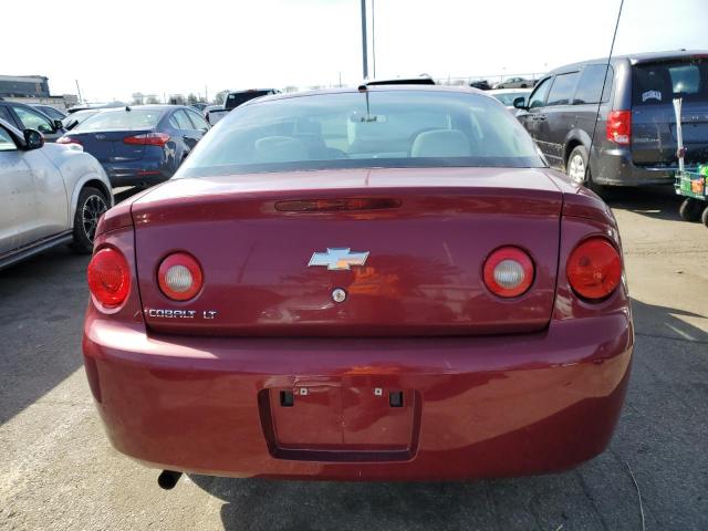 1G1AL18F387197736 - 2008 CHEVROLET COBALT LT BURGUNDY photo 6