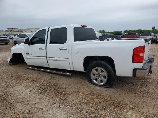 3GCRCSE0XAG233707 - 2010 CHEVROLET SILVERADO C1500 LT WHITE photo 2