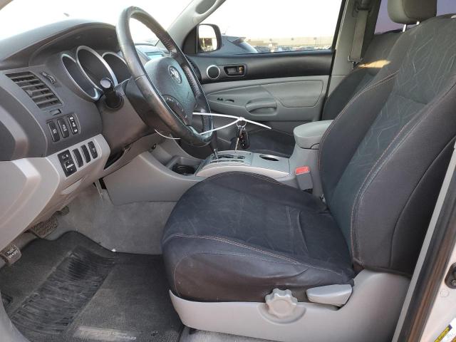 5TEJU62N38Z496105 - 2008 TOYOTA TACOMA DOUBLE CAB PRERUNNER SILVER photo 7