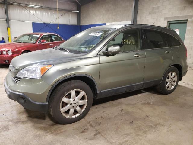 JHLRE48747C006607 - 2007 HONDA CR-V EXL GREEN photo 1