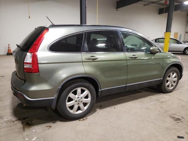 JHLRE48747C006607 - 2007 HONDA CR-V EXL GREEN photo 3