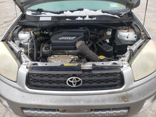 JTEGH20V036013746 - 2003 TOYOTA RAV4 SILVER photo 12