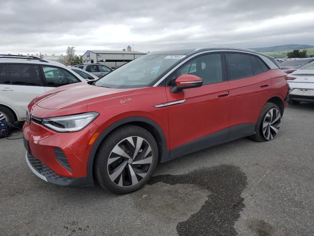 WVGKMPE20NP058362 - 2022 VOLKSWAGEN ID.4 PRO S წითელი ფოტო 1