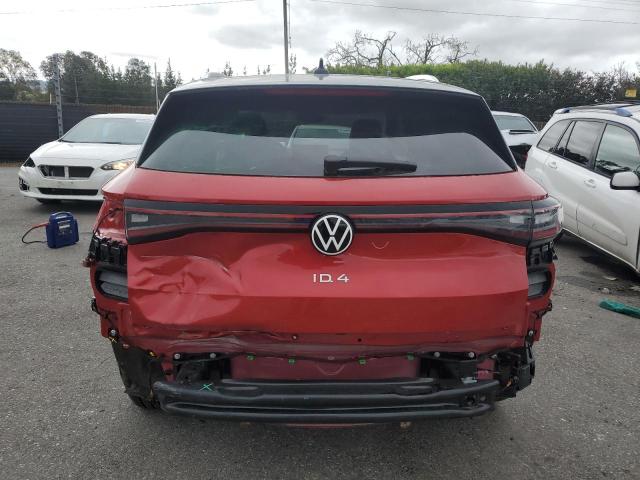 WVGKMPE20NP058362 - 2022 VOLKSWAGEN ID.4 PRO S წითელი ფოტო 6