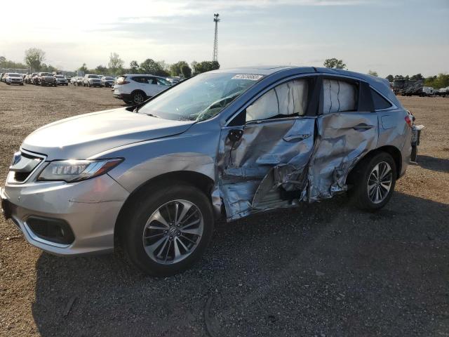 5J8TB4H70JL010481 - 2018 ACURA RDX ADVANCE SILVER photo 1