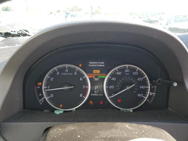 5J8TB4H70JL010481 - 2018 ACURA RDX ADVANCE Gümüş foto 9