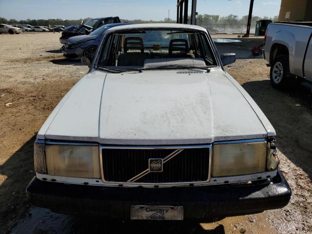 YV1AX8844G1190065 - 1986 VOLVO 244 DL WHITE photo 5