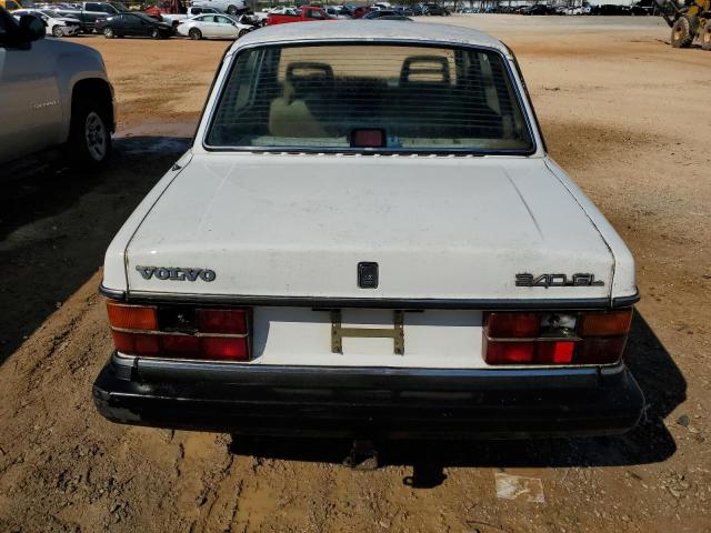 YV1AX8844G1190065 - 1986 VOLVO 244 DL WHITE photo 6