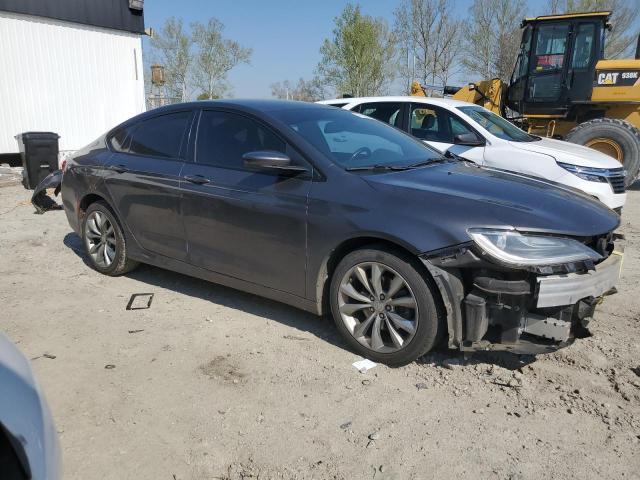 1C3CCCBB2FN614178 - 2015 CHRYSLER 200 S CHARCOAL photo 4