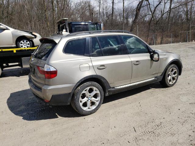 WBXPC9C47AWE79241 - 2010 BMW X3 XDRIVE30I GOLD photo 3