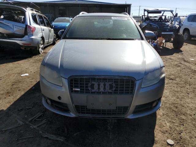 WAUKF78E58A118256 - 2008 AUDI A4 2.0T AVANT QUATTRO GRAY photo 5