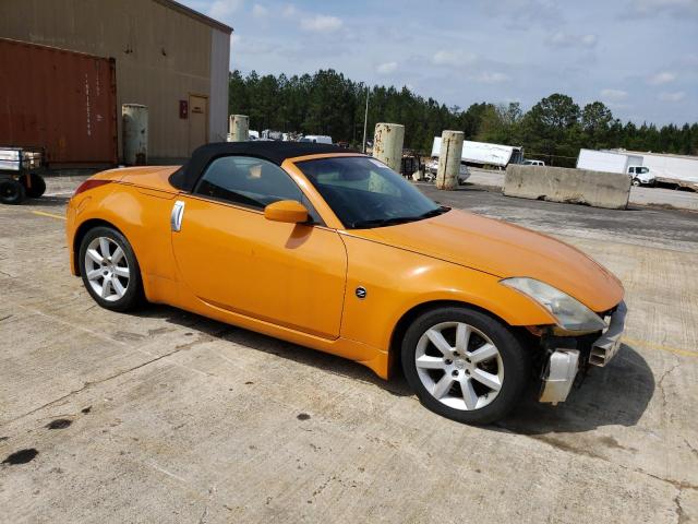 JN1AZ36A54M253036 - 2004 NISSAN 350Z ROADSTER ORANGE photo 4