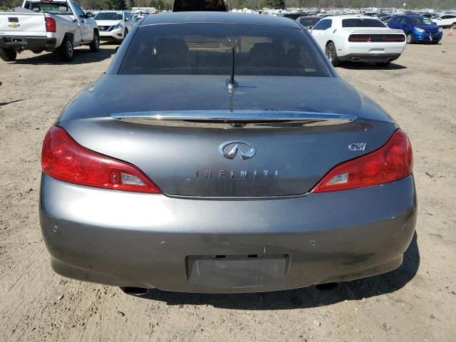 JN1CV6FEXAM353086 - 2010 INFINITI G37 BASE GRAY photo 6