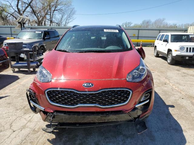 KNDPNCAC4N7959619 - 2022 KIA SPORTAGE EX RED photo 5