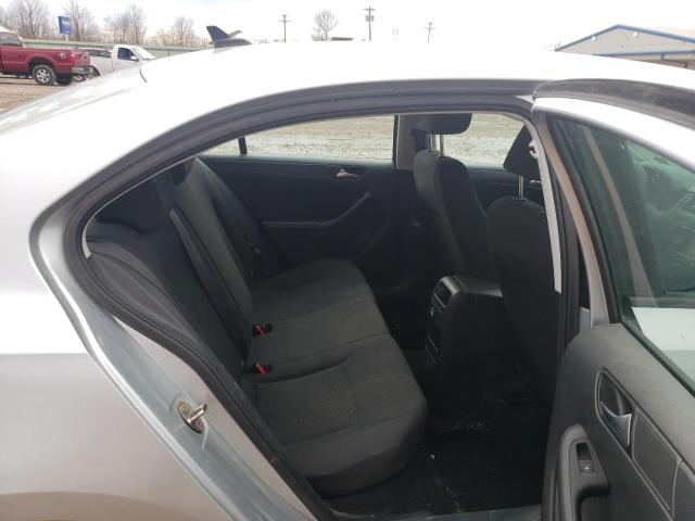 3VW1K7AJ1FM417001 - 2015 VOLKSWAGEN JETTA BASE Արծաթագույն լուսանկար 10