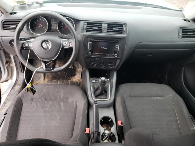 3VW1K7AJ1FM417001 - 2015 VOLKSWAGEN JETTA BASE Արծաթագույն լուսանկար 8
