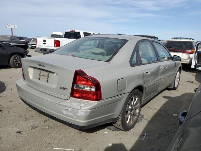 YV1TS91Z131306979 - 2003 VOLVO S80 T6 TURBO GRAY photo 3