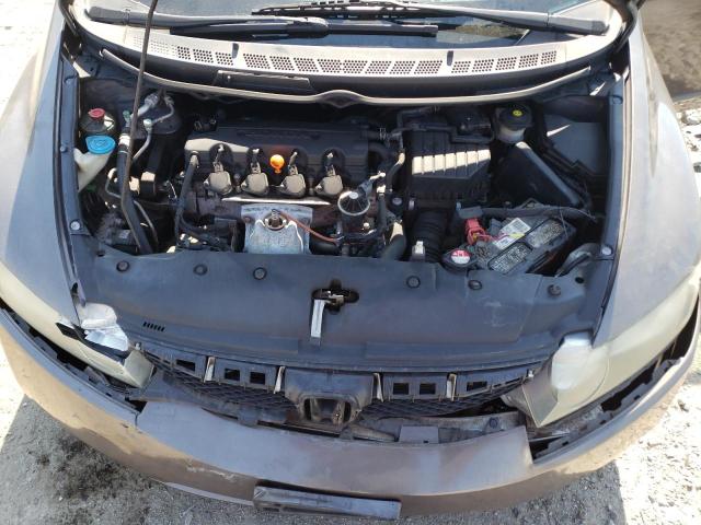 2HGFA1F5XAH536551 - 2010 HONDA CIVIC LX BROWN photo 11