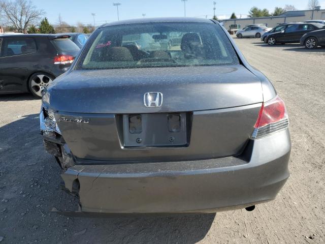 1HGCP26748A095002 - 2008 HONDA ACCORD EX GRAY photo 6