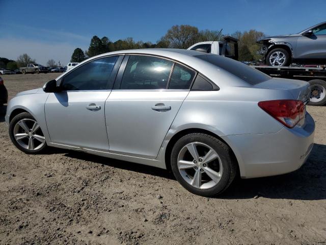 1G1PE5SB7F7209336 - 2015 CHEVROLET CRUZE LT SILVER photo 2