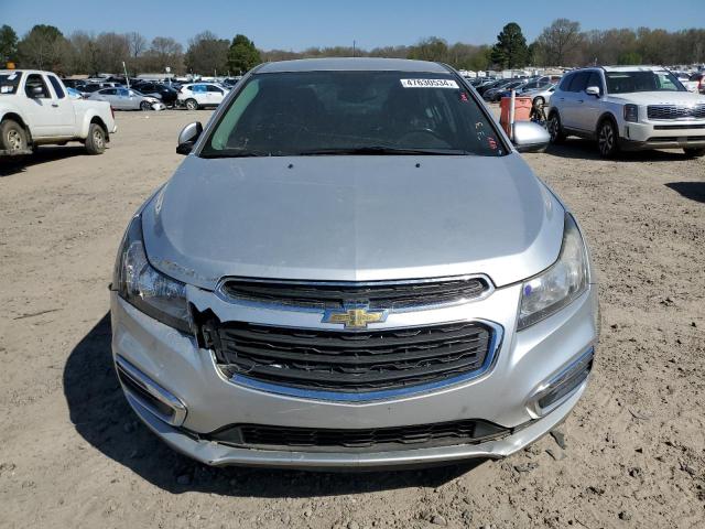 1G1PE5SB7F7209336 - 2015 CHEVROLET CRUZE LT SILVER photo 5